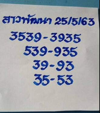 แนวทางหวยลาว 25/5/63 ชุดที่17