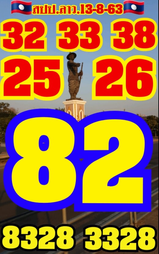 แนวทางหวยลาว 13/8/63 ชุดที่14