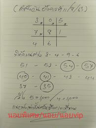 แนวทางหวยฮานอย 11/8/63 ชุดที่5