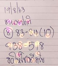 แนวทางหวยฮานอย 19/8/63 ชุดที่13