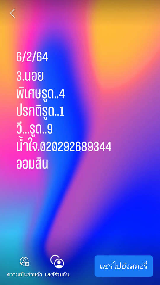 หวยฮานอยวันนี้ 6/2/64 ชุดที่2