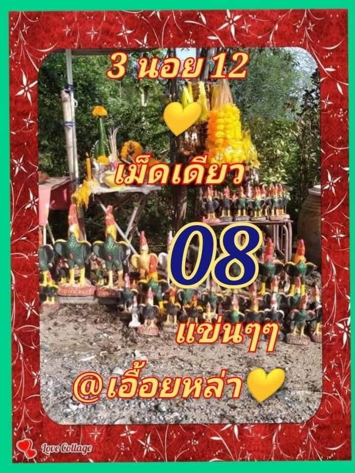 แนวทางหวยฮานอย 12/7/64 ชุดที่5