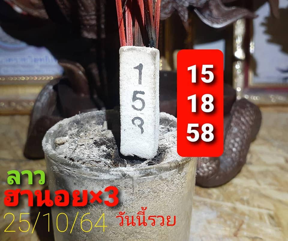แนวทางหวยลาว25/10/64ชุดที่9