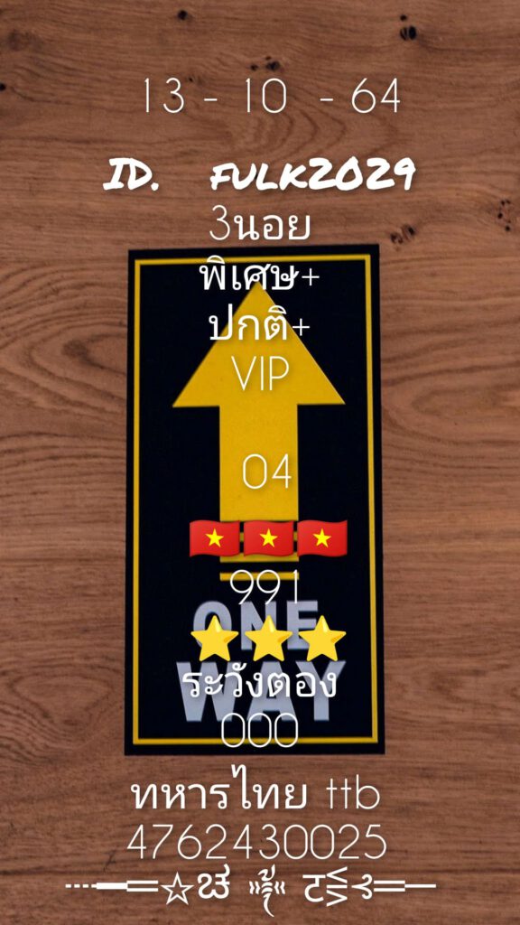 แนวทางหวยฮานอย13/10/64ชุดที่10