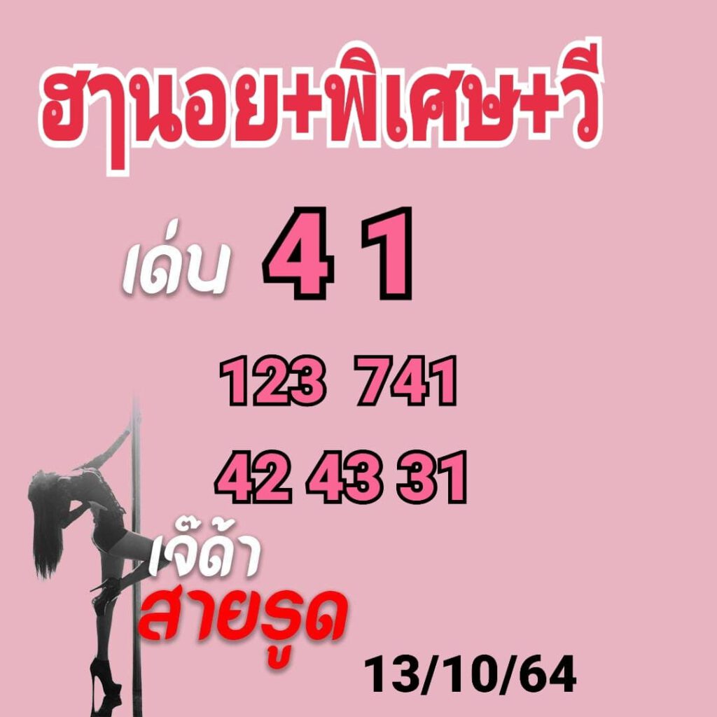 แนวทางหวยฮานอย13/10/64ชุดที่8