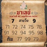 แนวทางหวยมาเลย์ 24/11/64 ชุดที่ 2