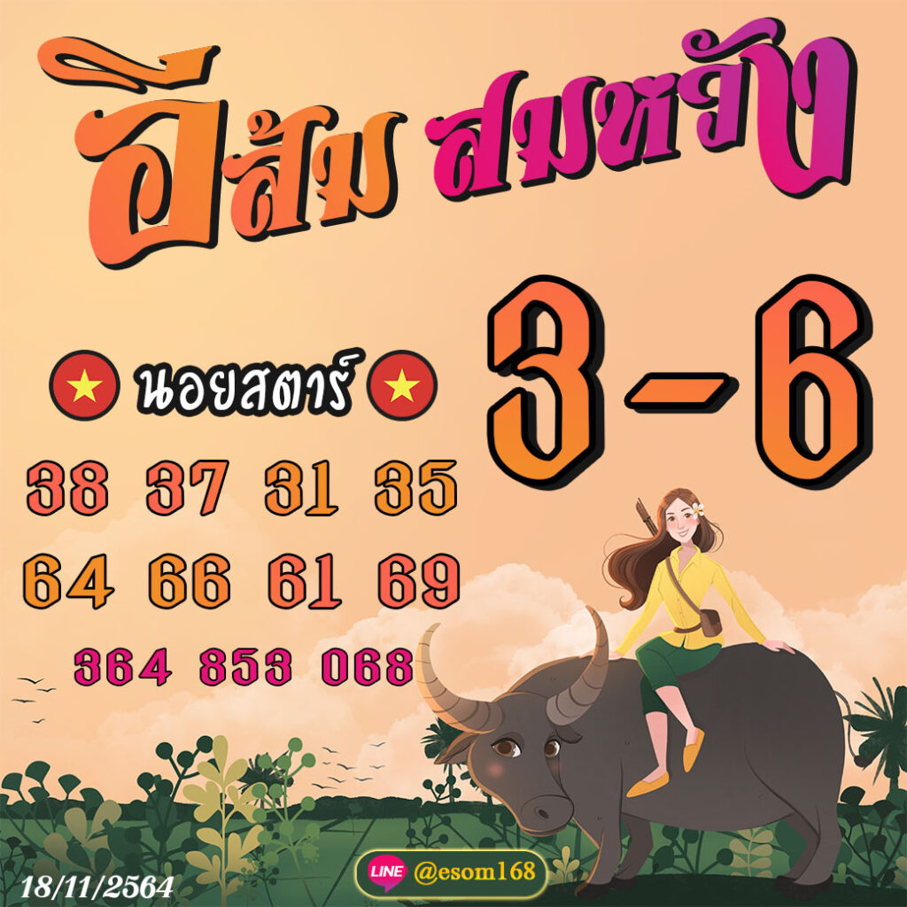 แนวทางหวยฮานอย 18/11/64ชุดที่ 2 