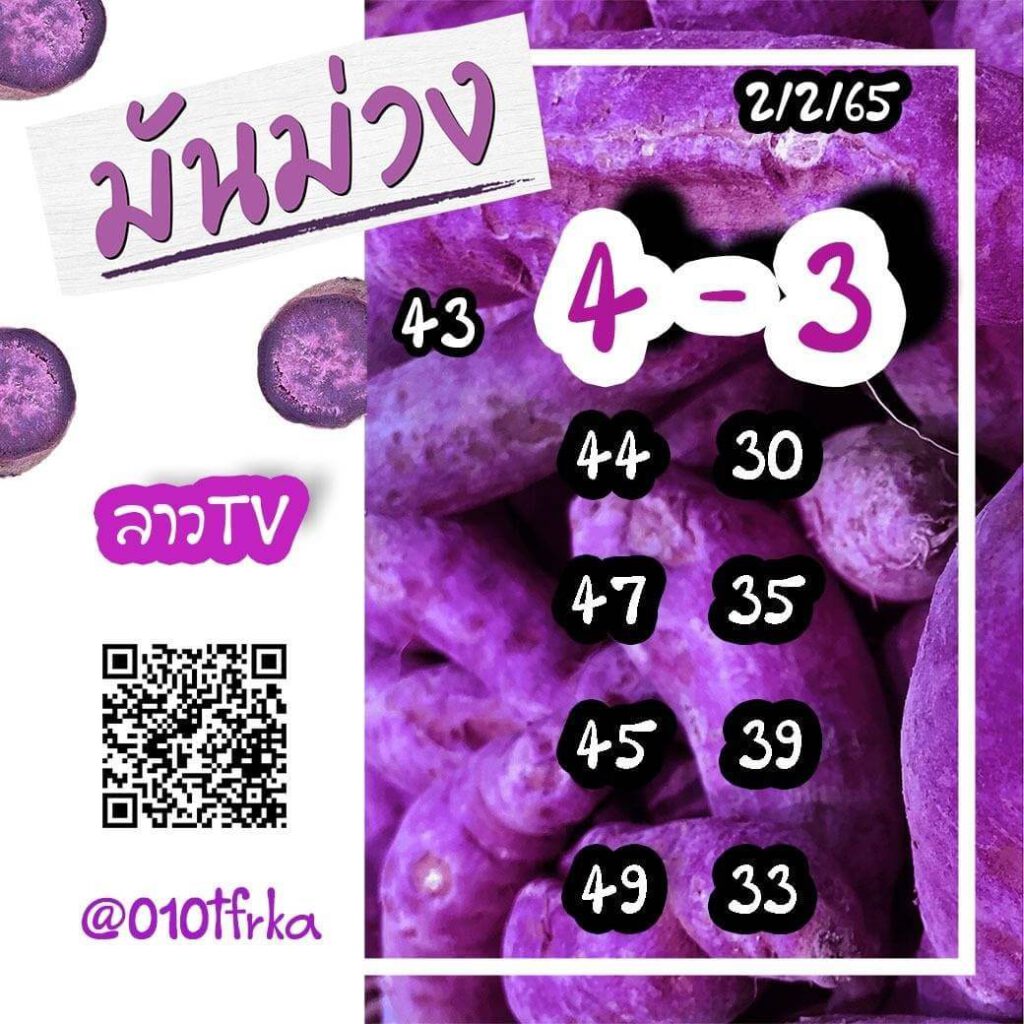 แนวทางหวยลาว 2/2/65 ชุดที่ 14