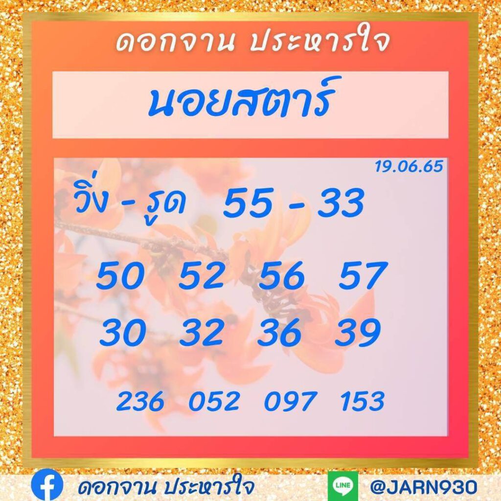 แนวทางหวยฮานอย 19/6/65 ชุดที่ 8