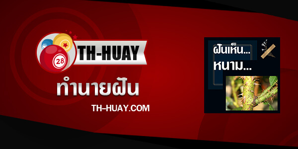 ทำนายฝันเห็นหนาม