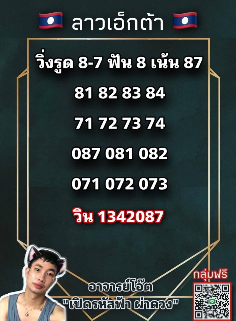 แนวทางหวยลาว 11/7/65 ชุดที่ 10