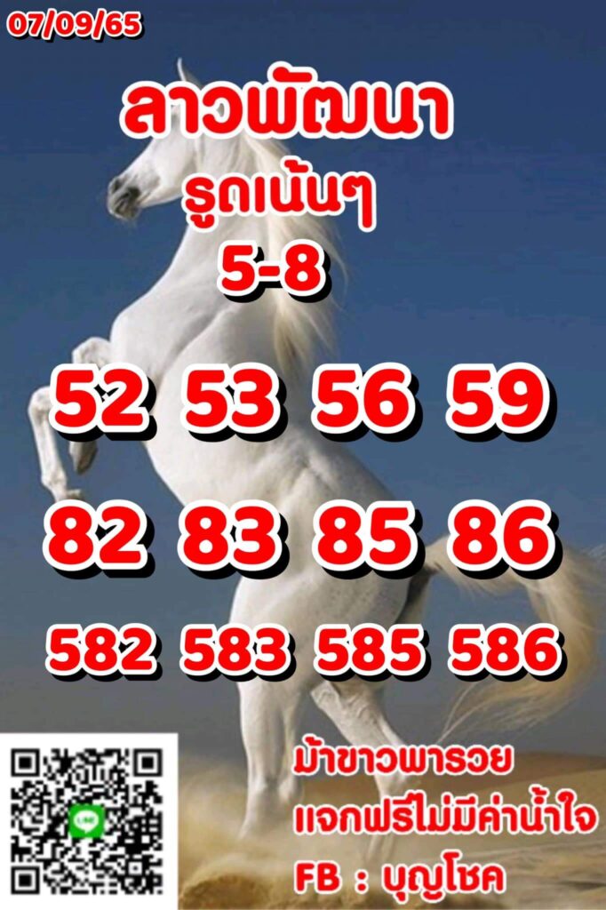 แนวทางหวยลาว 7/9/65 ชุดที่ 12