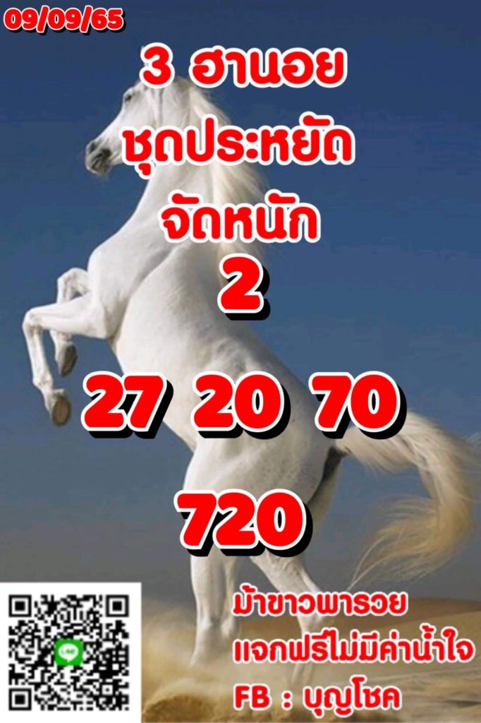 แนวทางหวยฮานอย 9/9/65 ชุดที่ 10