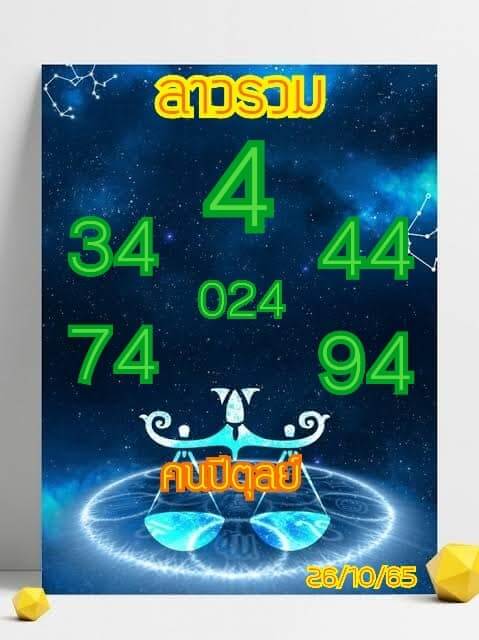 แนวทางหวยลาว 26/10/65 ชุดที่ 3