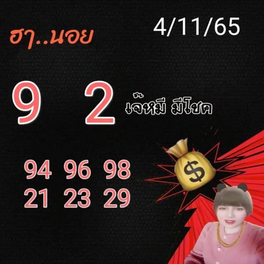 แนวทางหวยฮานอย 4/11/65 ชุดที่ 15