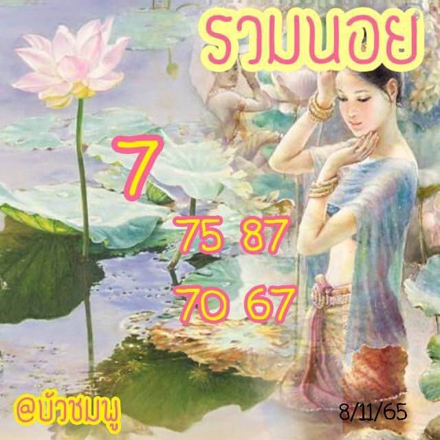 แนวทางหวยฮานอย 8/11/65 ชุดที่ 15