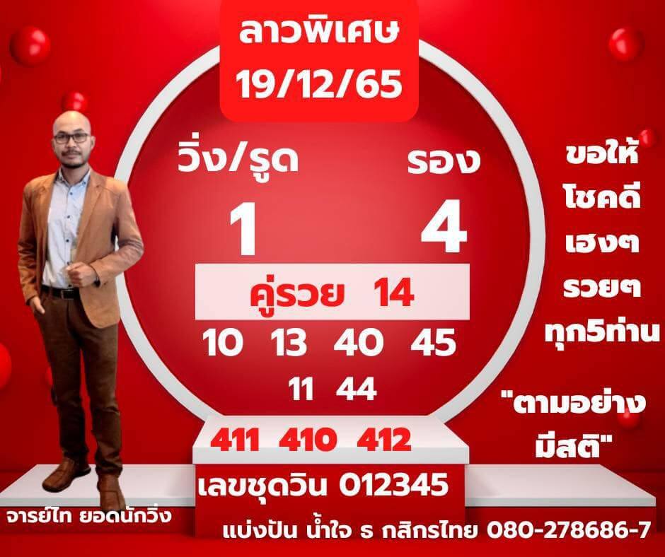 แนวทางหวยฮานอย 19/12/65 ชุดที่ 4