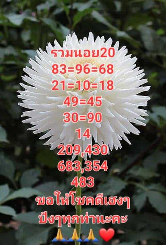 แนวทางหวยฮานอย 20/12/65 ชุดที่ 2