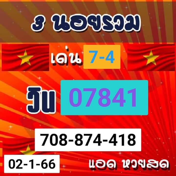 แนวทางหวยฮานอย 2/1/66 ชุดที่ 13