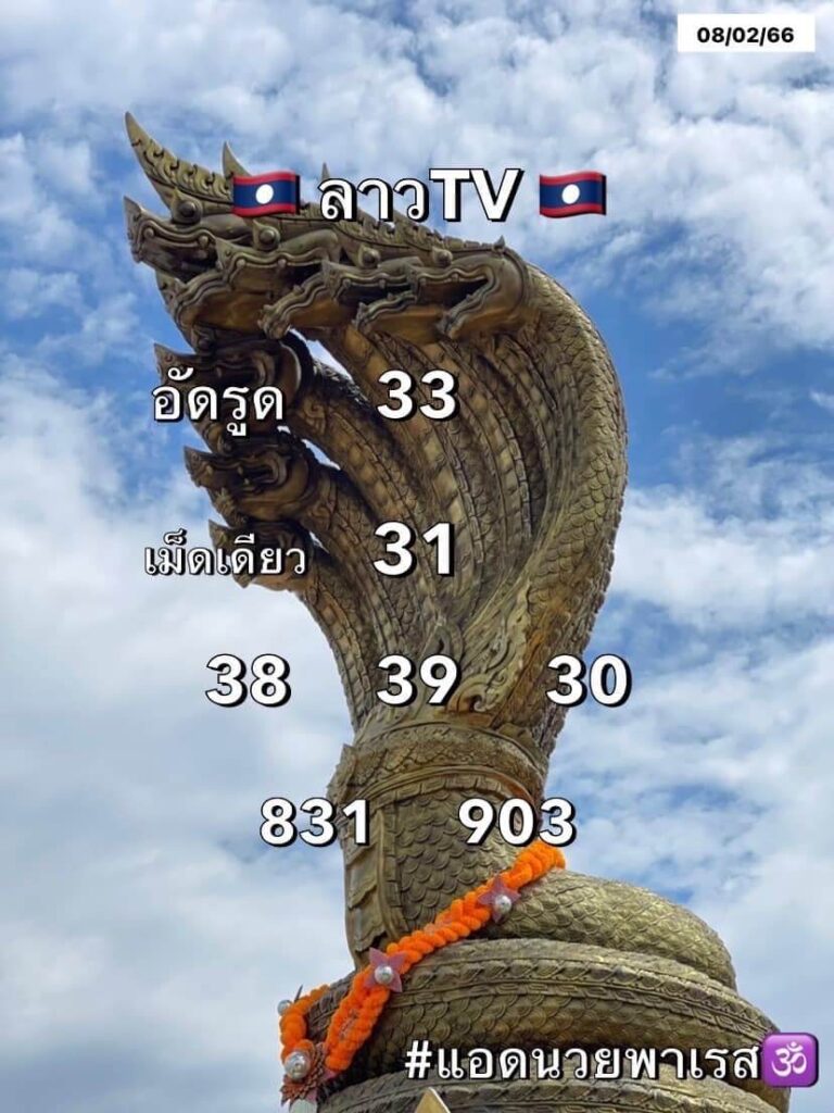 แนวทางหวยลาว 8/2/66 ชุดที่ 10