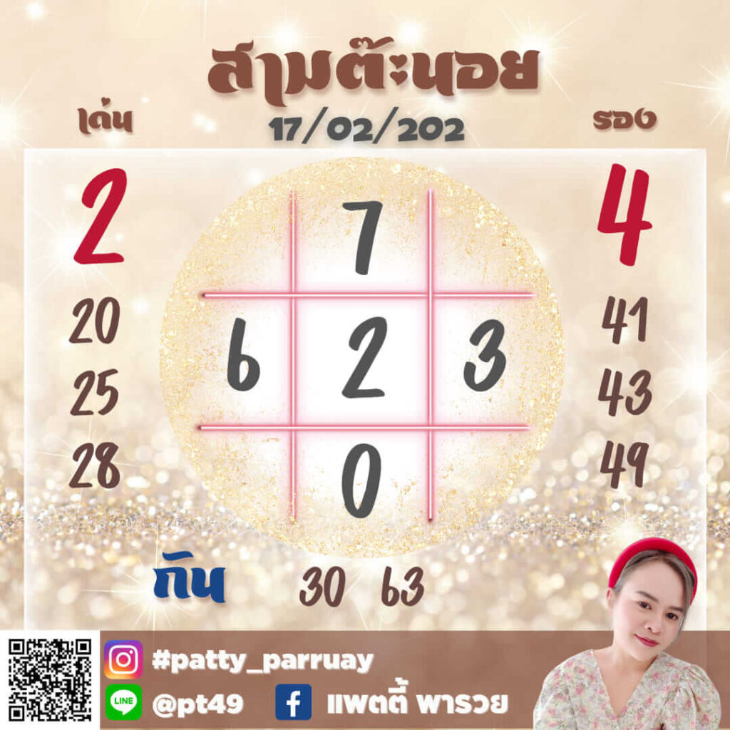 แนวทางหวยฮานอย 17/2/66 ชุดที่ 4