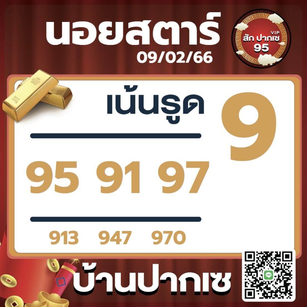 แนวทางหวยฮานอย 9/2/66 ชุดที่ 5