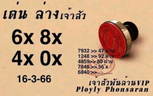หวยเจ้าสัวพันล้าน 16/3/66