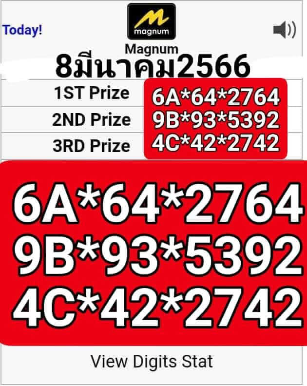 แนวทางหวยมาเลย์ 8/3/66 ชุดที่ 5