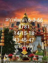 แนวทางหวยลาว 6/3/66 ชุดที่ 10