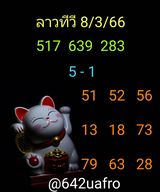 แนวทางหวยลาว 8/3/66 ชุดที่ 5