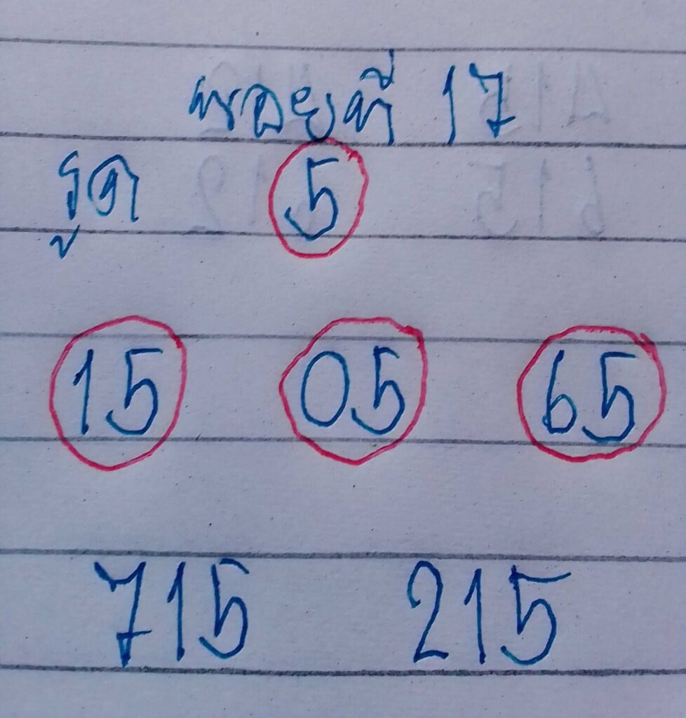 แนวทางหวยฮานอย 17/3/66 ชุดที่ 13