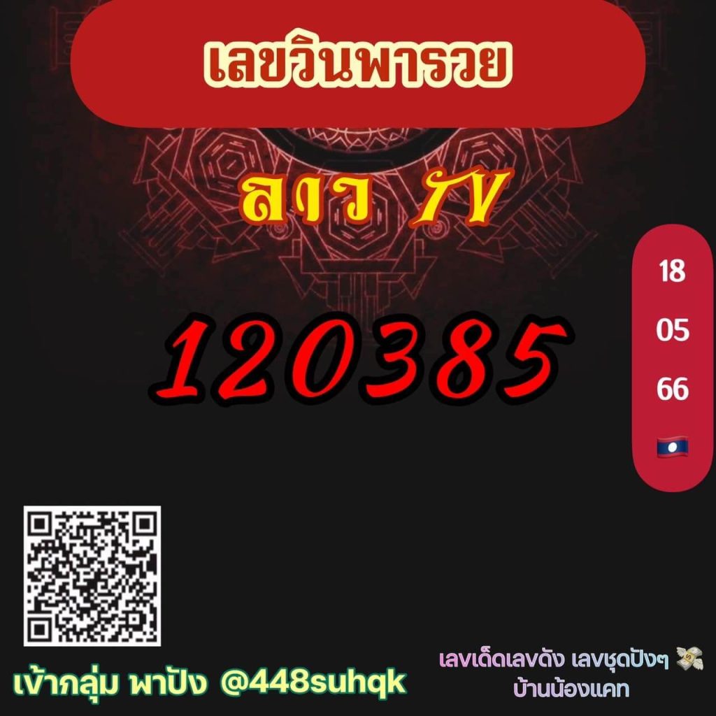 แนวทางหวยลาว 18/5/66 ชุดที่ 5