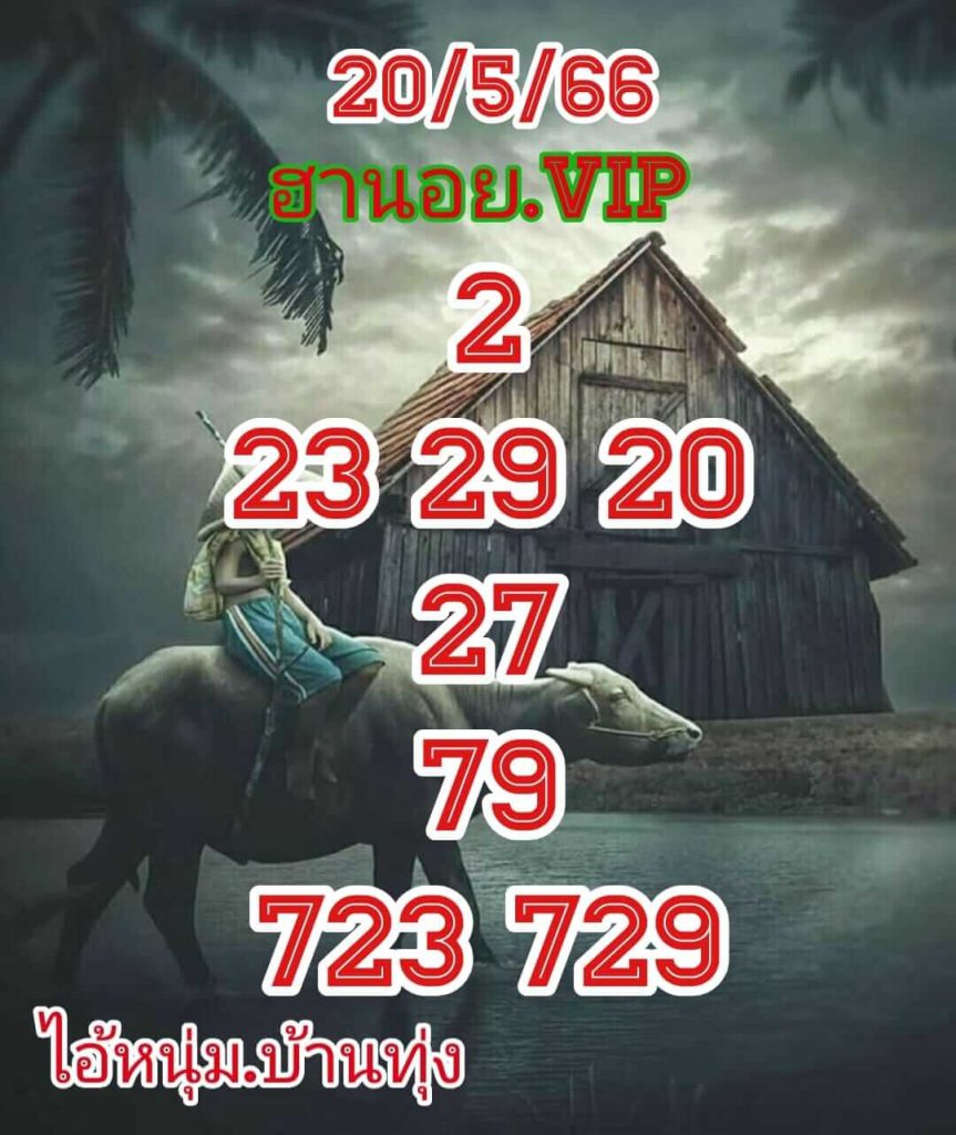 แนวทางหวยฮานอย 20/5/66 ชุดที่ 10