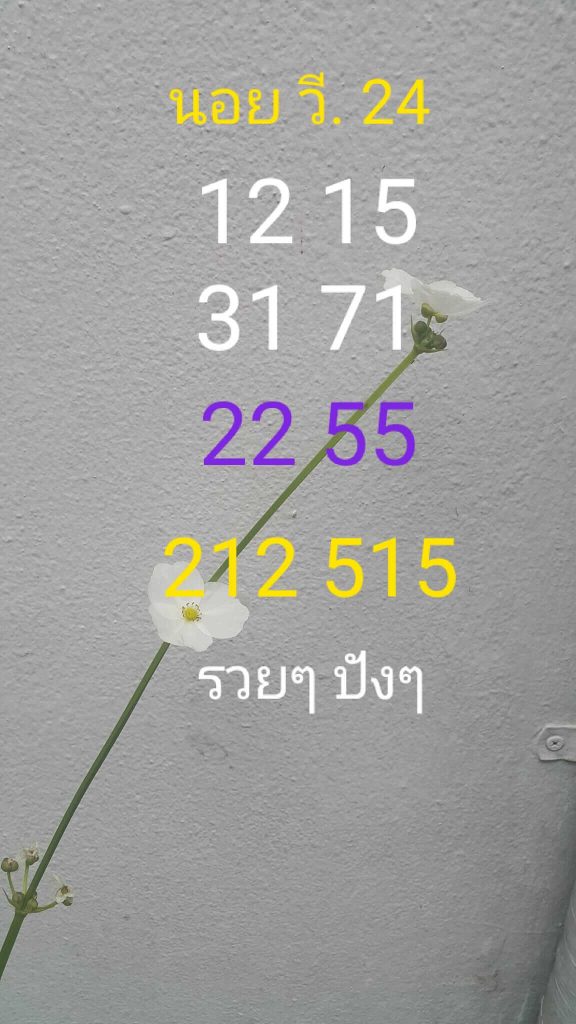แนวทางหวยฮานอย 24/5/66 ชุดที่ 13