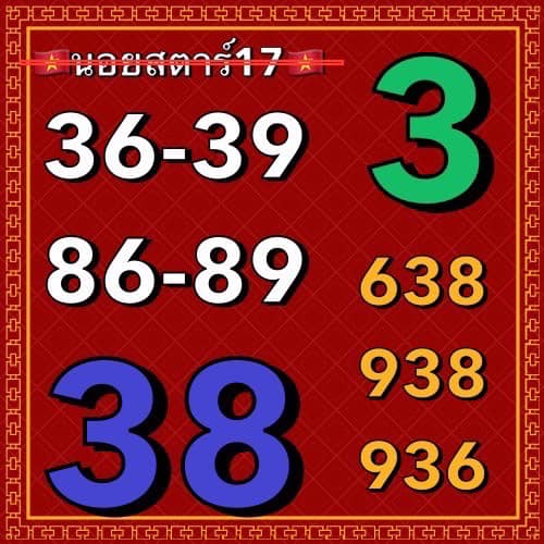 แนวทางหวยฮานอย 17/7/66 ชุดที่ 5