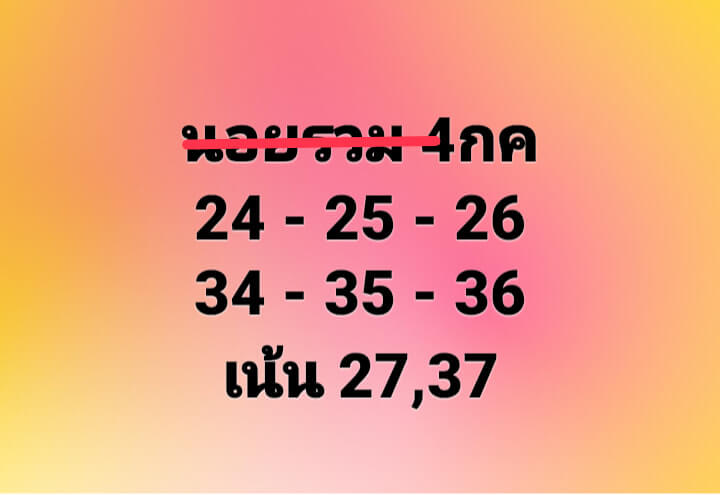 แนวทางหวยฮานอย 4/7/66 ชุดที่ 17