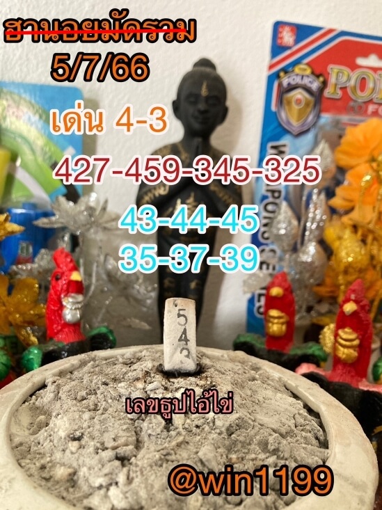 แนวทางหวยฮานอย 5/7/66 ชุดที่ 9