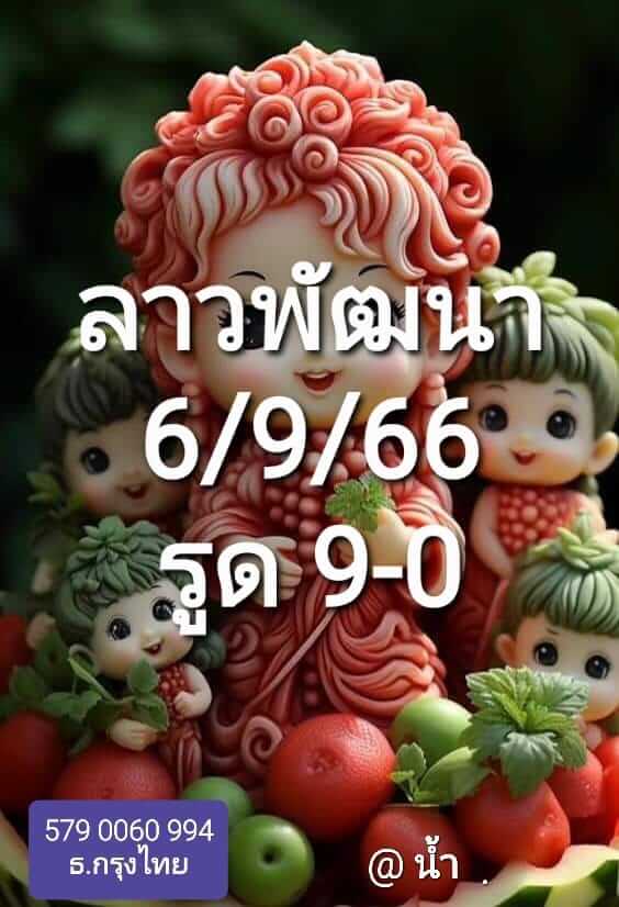 แนวทางหวยลาว 6/9/66 ชุดที่ 7
