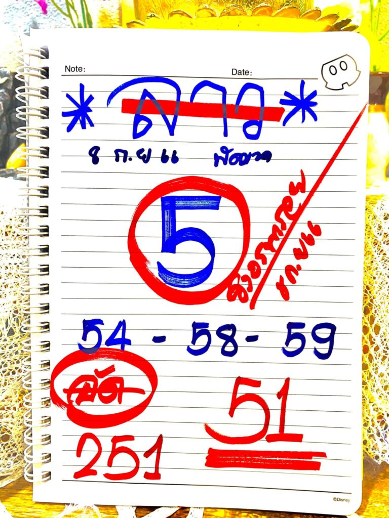 แนวทางหวยลาว 8/9/66 ชุดที่ 9