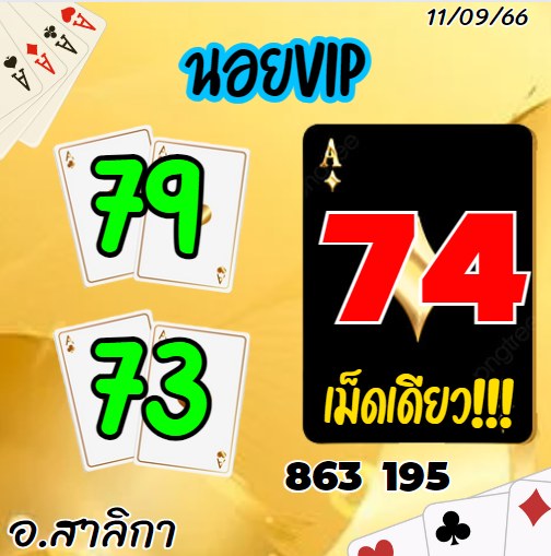แนวทางหวยฮานอย 11/9/66 ชุดที่ 5