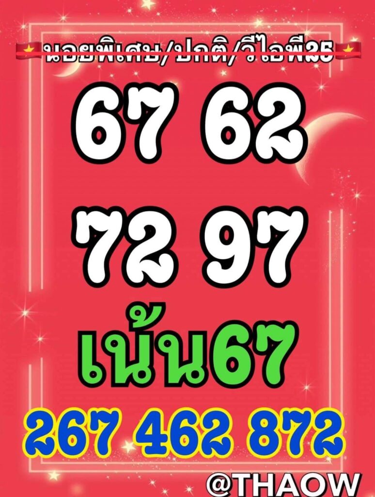 แนวทางหวยฮานอย 25/9/66 ชุดที่ 14