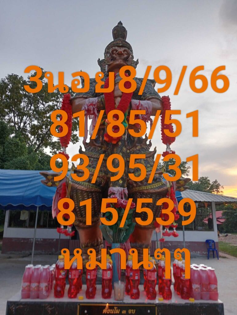 แนวทางหวยฮานอย 8/9/66 ชุดที่ 2