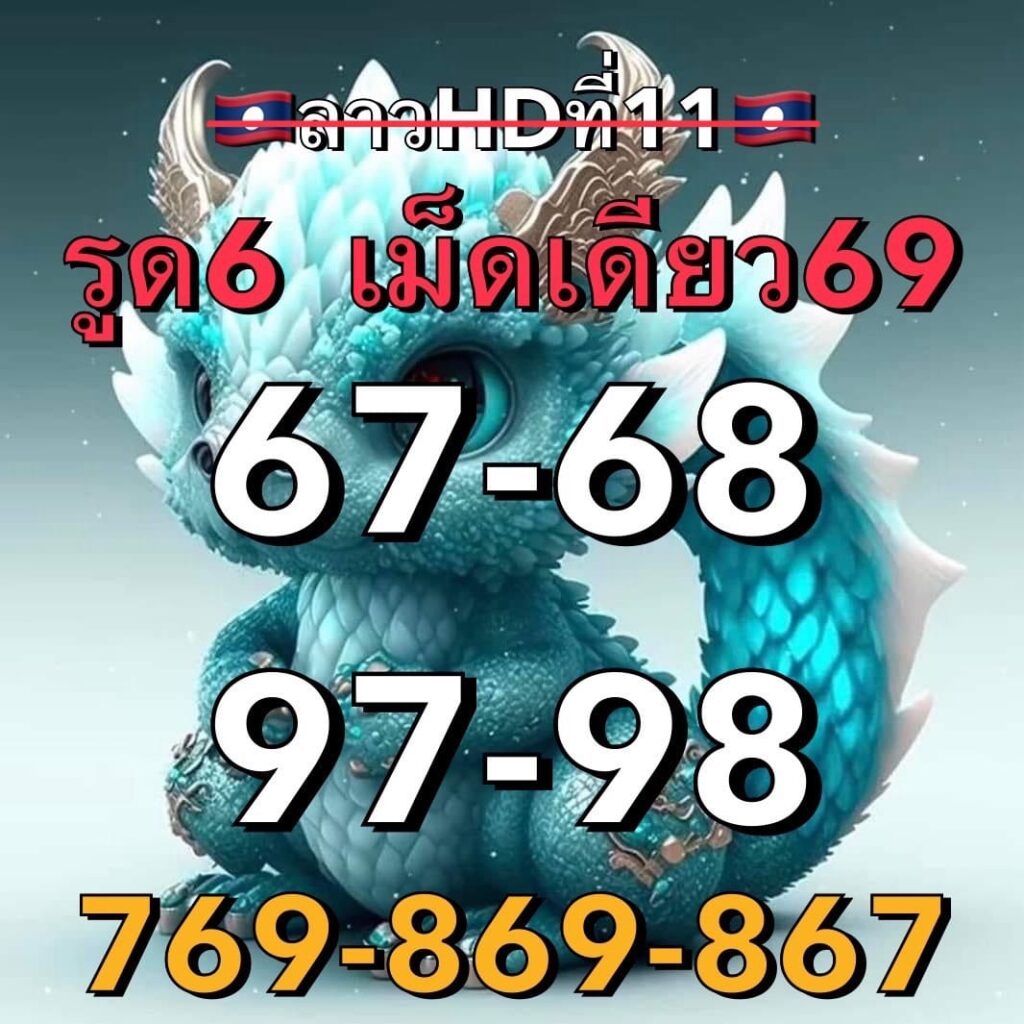 แนวทางหวยลาว 11/10/66 ชุดที่ 4