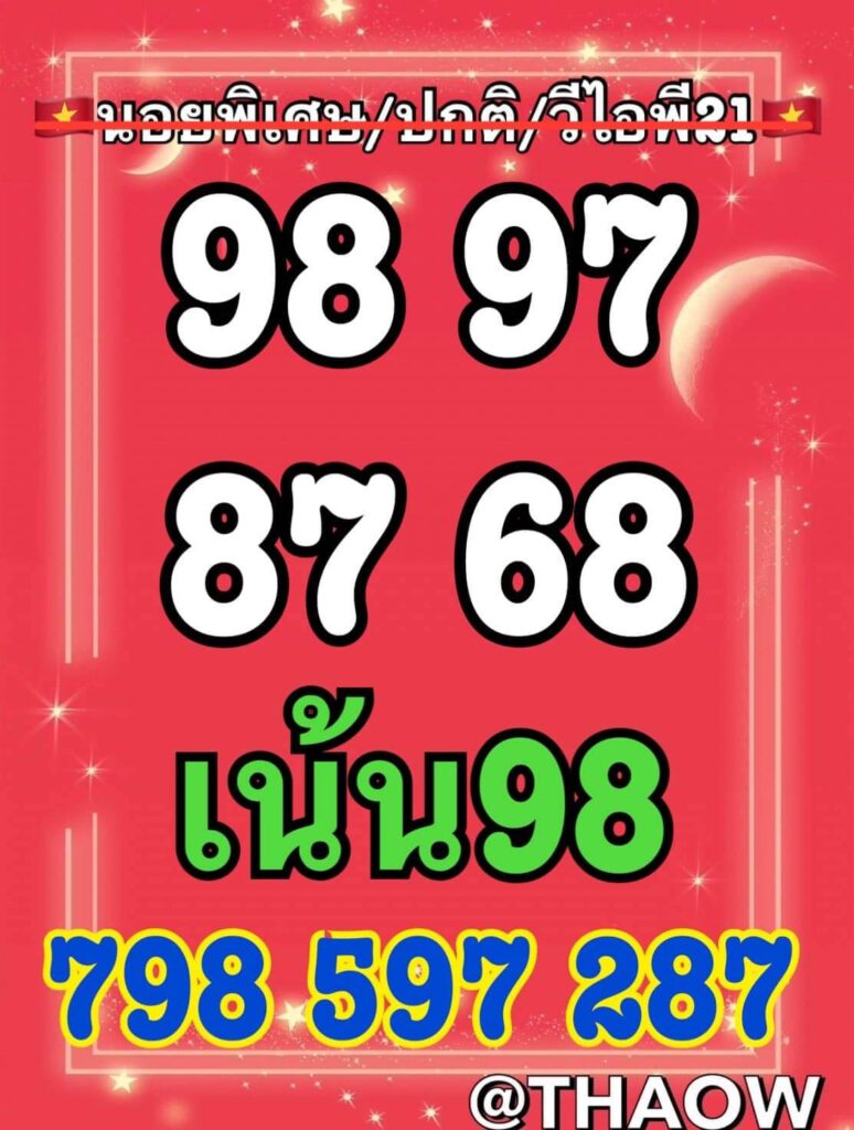 แนวทางหวยฮานอย 21/10/66 ชุดที่ 5