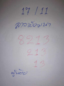 แนวทางหวยลาว 17/11/66 ชุดที่ 10