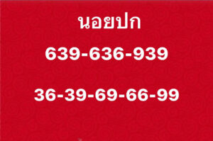 แนวทางหวยฮานอย 11/11/66 ชุดที่ 3