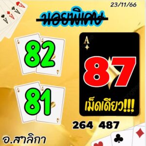 แนวทางหวยฮานอย 23/11/66 ชุดที่ 8