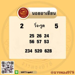 แนวทางหวยฮานอย 6/11/66 ชุดที่ 5