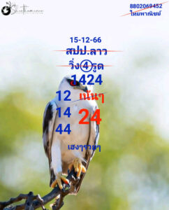 หวยลาว 15-12-66 ชุด4