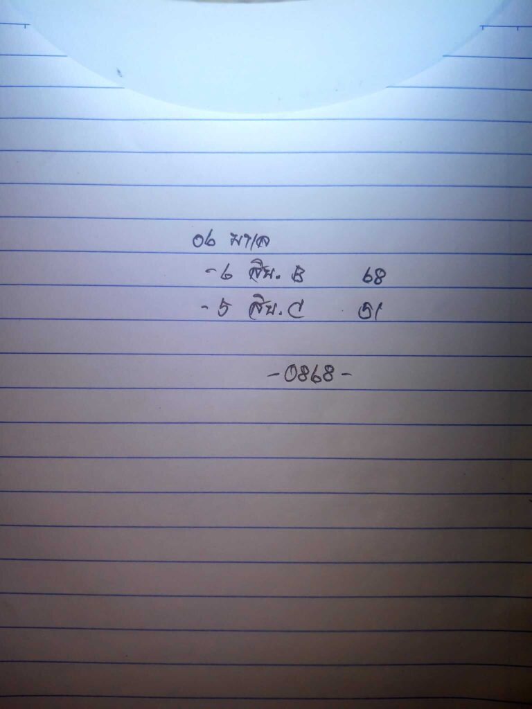 หวยมาเลย์ 6-1-67 ชุด 3